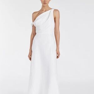 Dissh White Linen Dress NWT